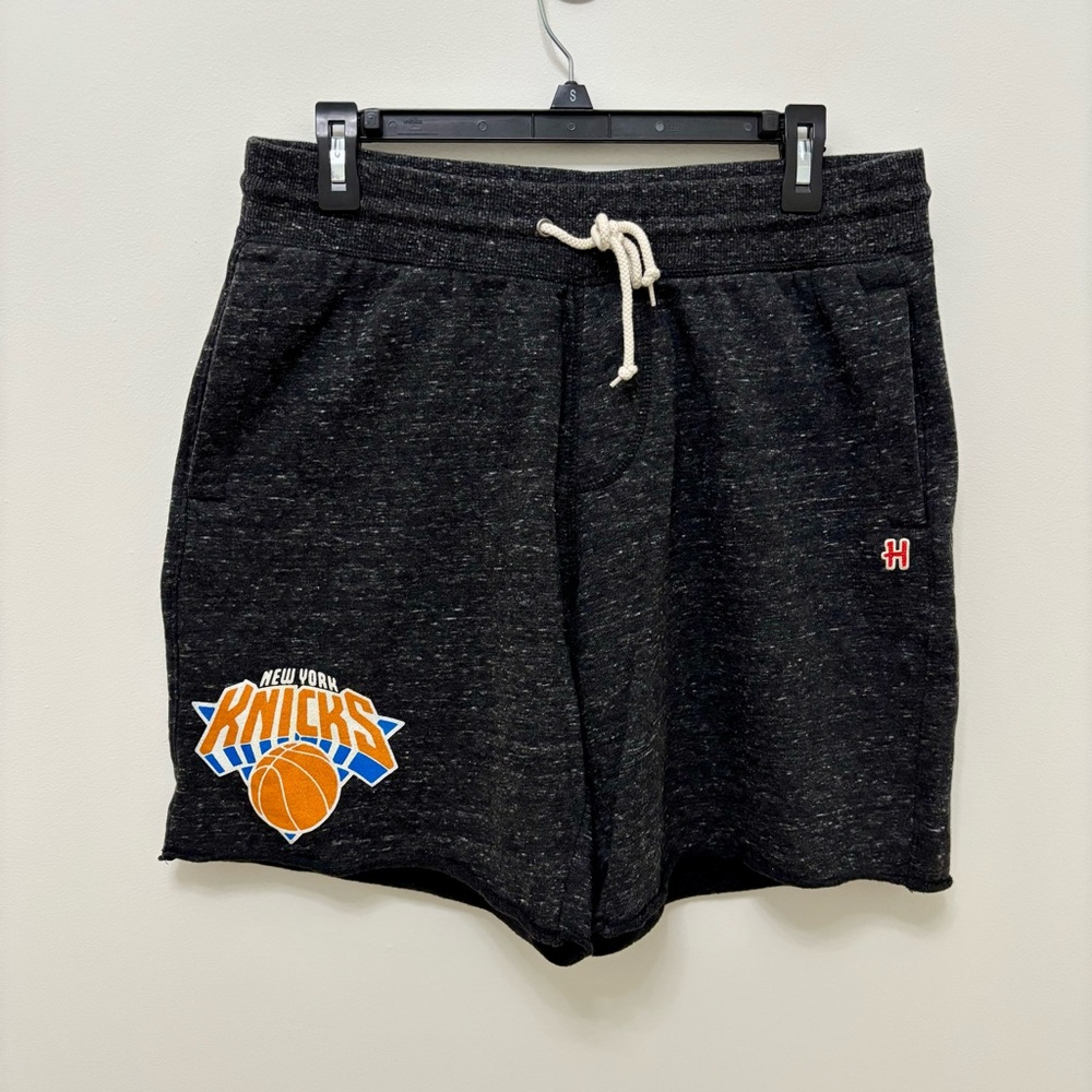 Homage NBA Knicks Sweat Shorts Large Basketball Fan